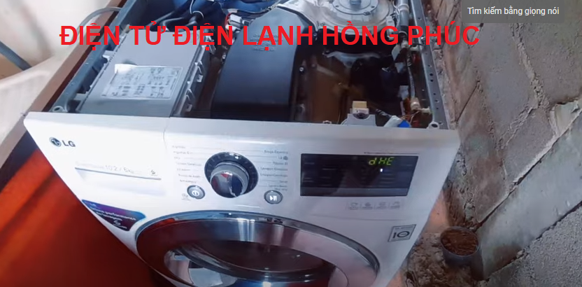 Lỗi dHE máy giặt LG là gì? Nguyên nhân & cách khắc phục