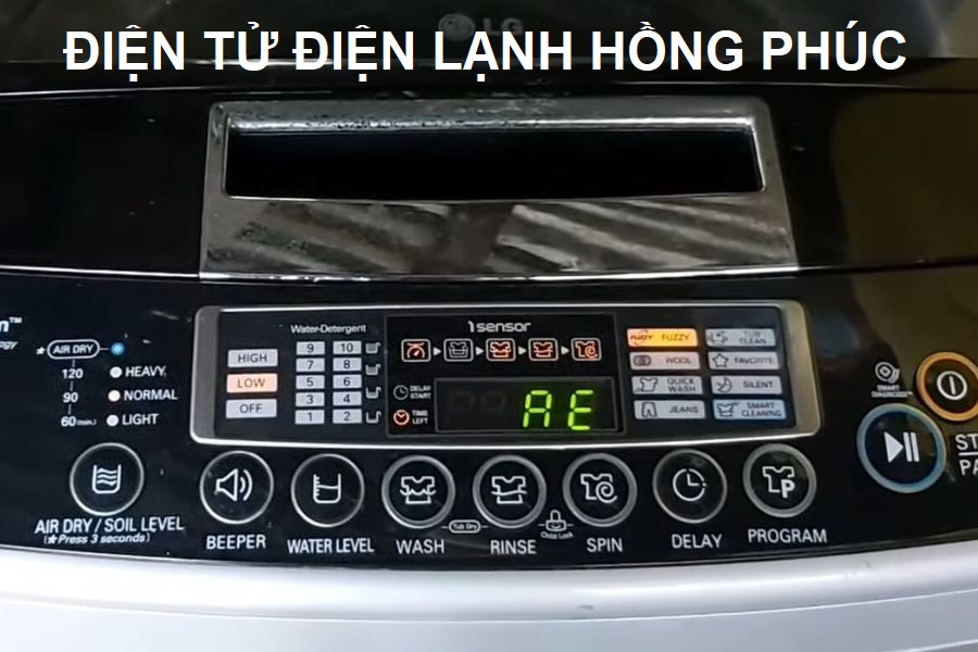 Máy Giặt LG Báo Lỗi AE