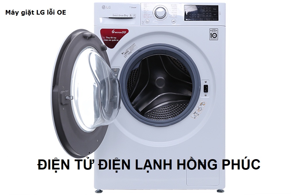 nguyên nhân máy giặt LG lỗi OE