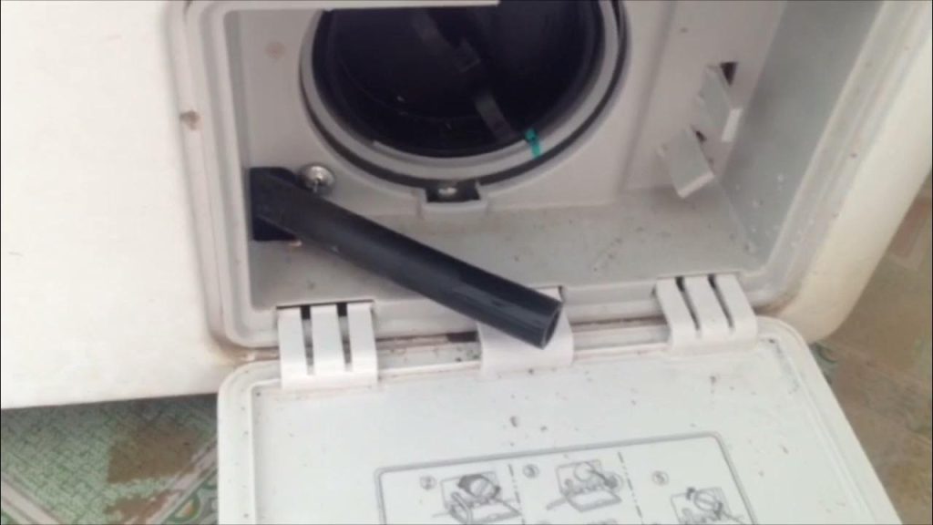 vệ sinh lọc xả máy giặt LG