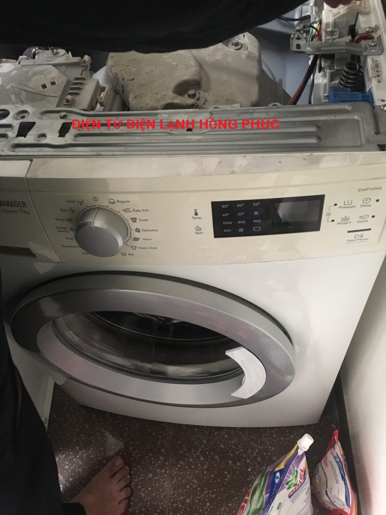 Cách khắc phục máy giặt Electrolux lỗi E91