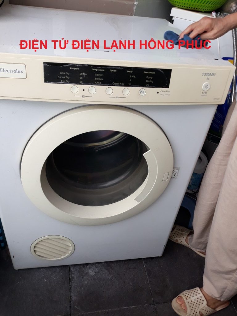 sửa máy sấy quần áo tại nhà