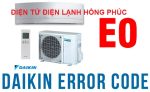 điều hòa daikin báo lỗi e0