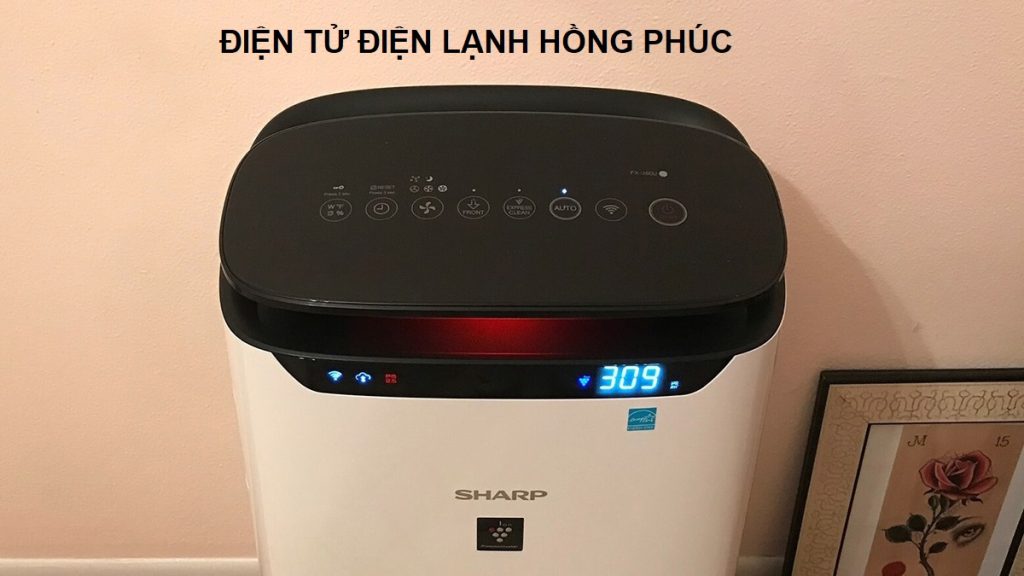 máy lọc không khí nháy đèn đỏ