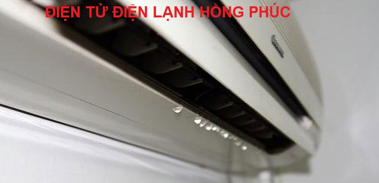 điều hòa bị chảy nước ở dàn lạnh