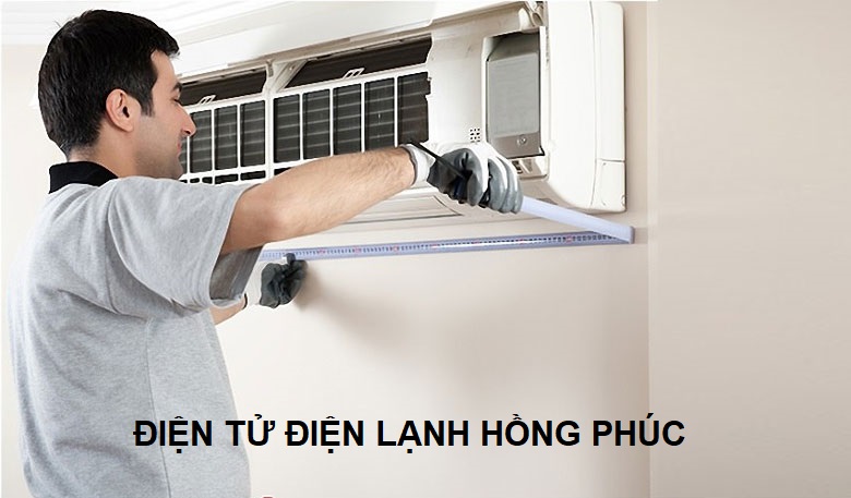 điều hòa lắp đặt sai ký thuật bị chảy nước