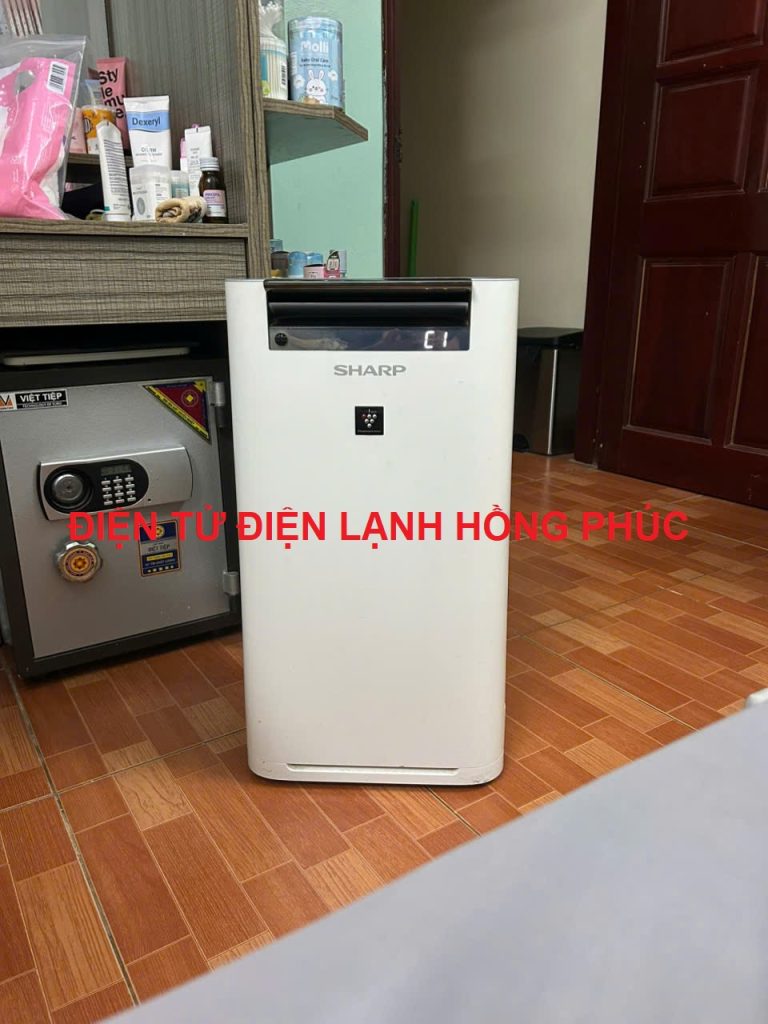 máy lọc không khí Sharp báo lỗi C1